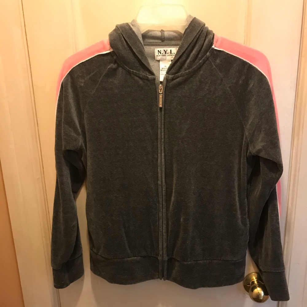 Soft grey hoodie